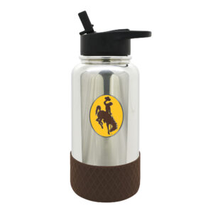 Wyoming Cowboys 32oz. Team Color Chrome Hydration Bottle