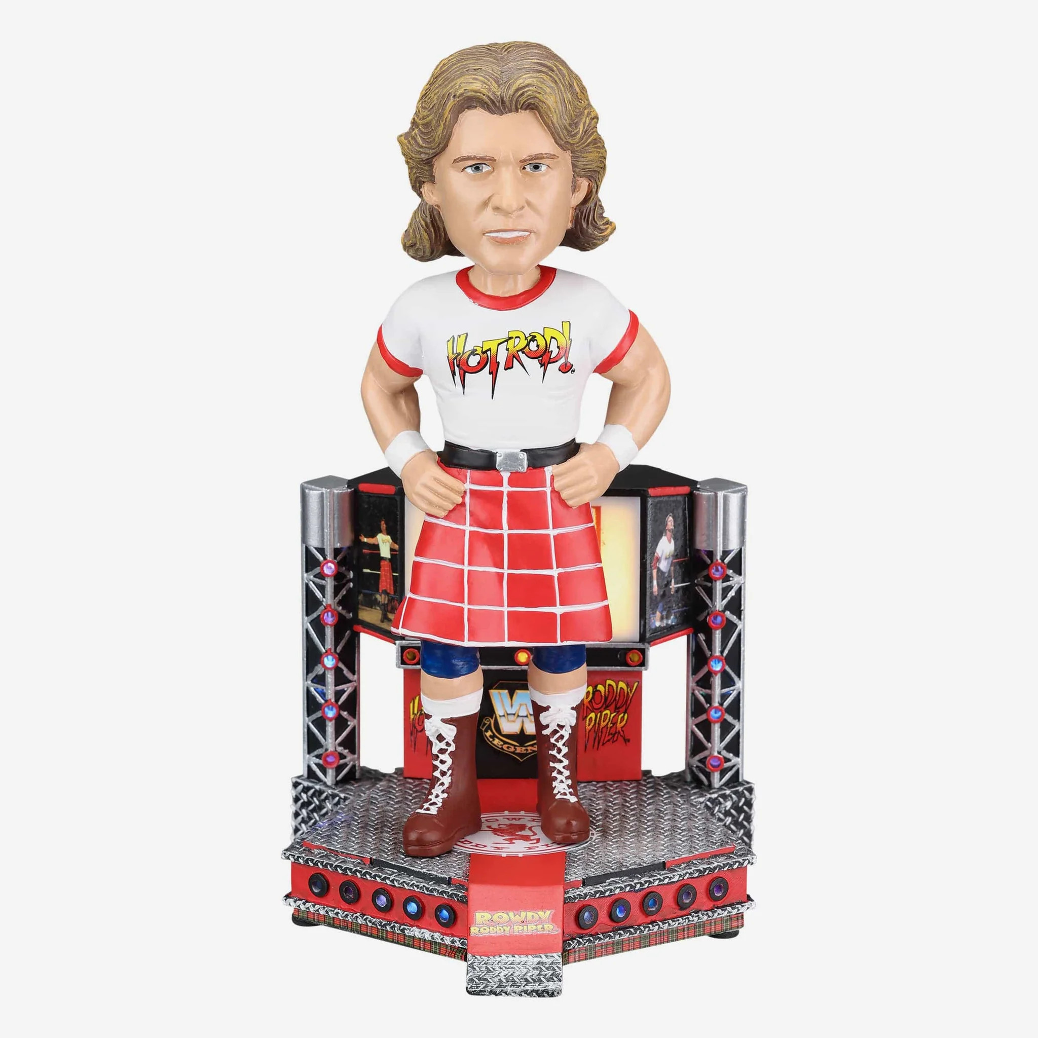 FOCO "Rowdy" Roddy Piper Light Up Stage Entrance Bobblehead - Image 2