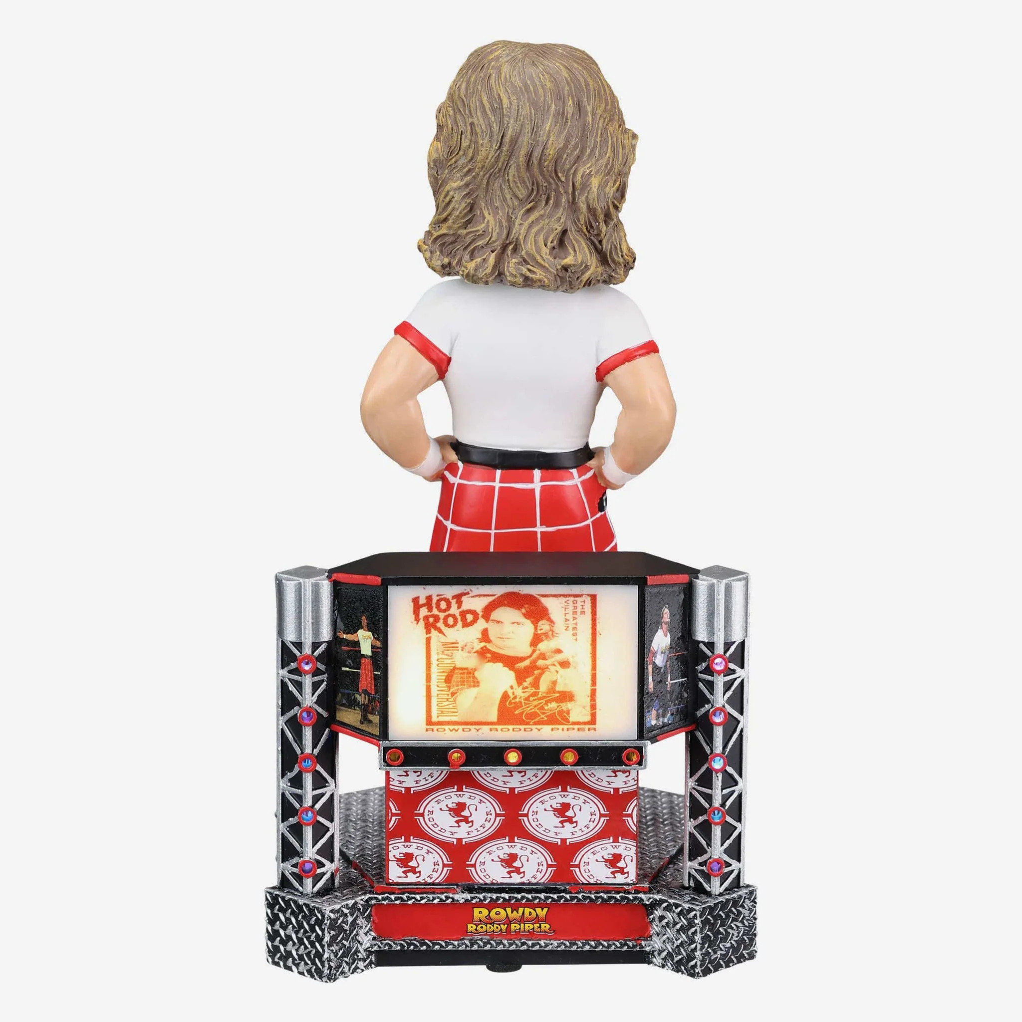 FOCO "Rowdy" Roddy Piper Light Up Stage Entrance Bobblehead - Image 4