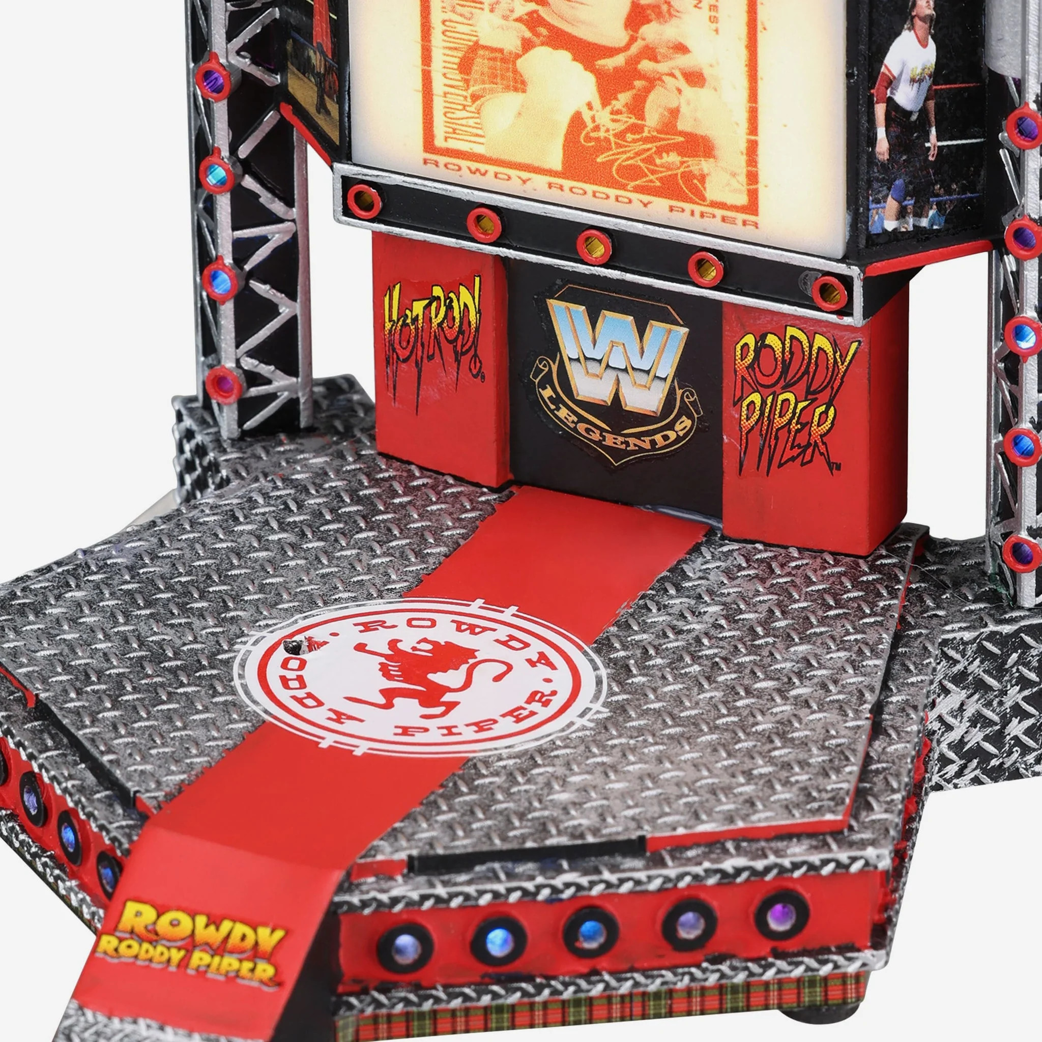 FOCO "Rowdy" Roddy Piper Light Up Stage Entrance Bobblehead - Image 6