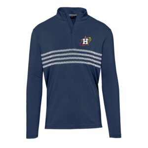 Men's Levelwear  Navy Houston Astros City Connect Asher Insignia Core Quarter-Zip Pullover Top