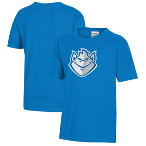 Youth  Blue Saint Louis Billikens Logo Comfort Wash T-Shirt