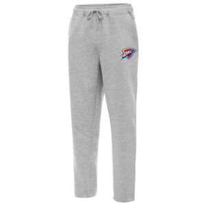 Men's Antigua  Heather Gray Oklahoma City Thunder Victory Sweatpants