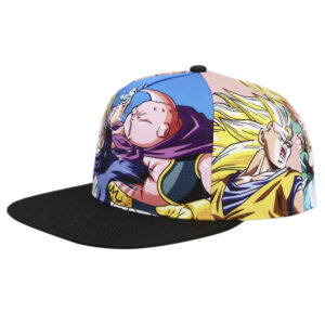 Adult Goku Dragon Ball Z Majin Buu Saga Snapback Baseball Hat