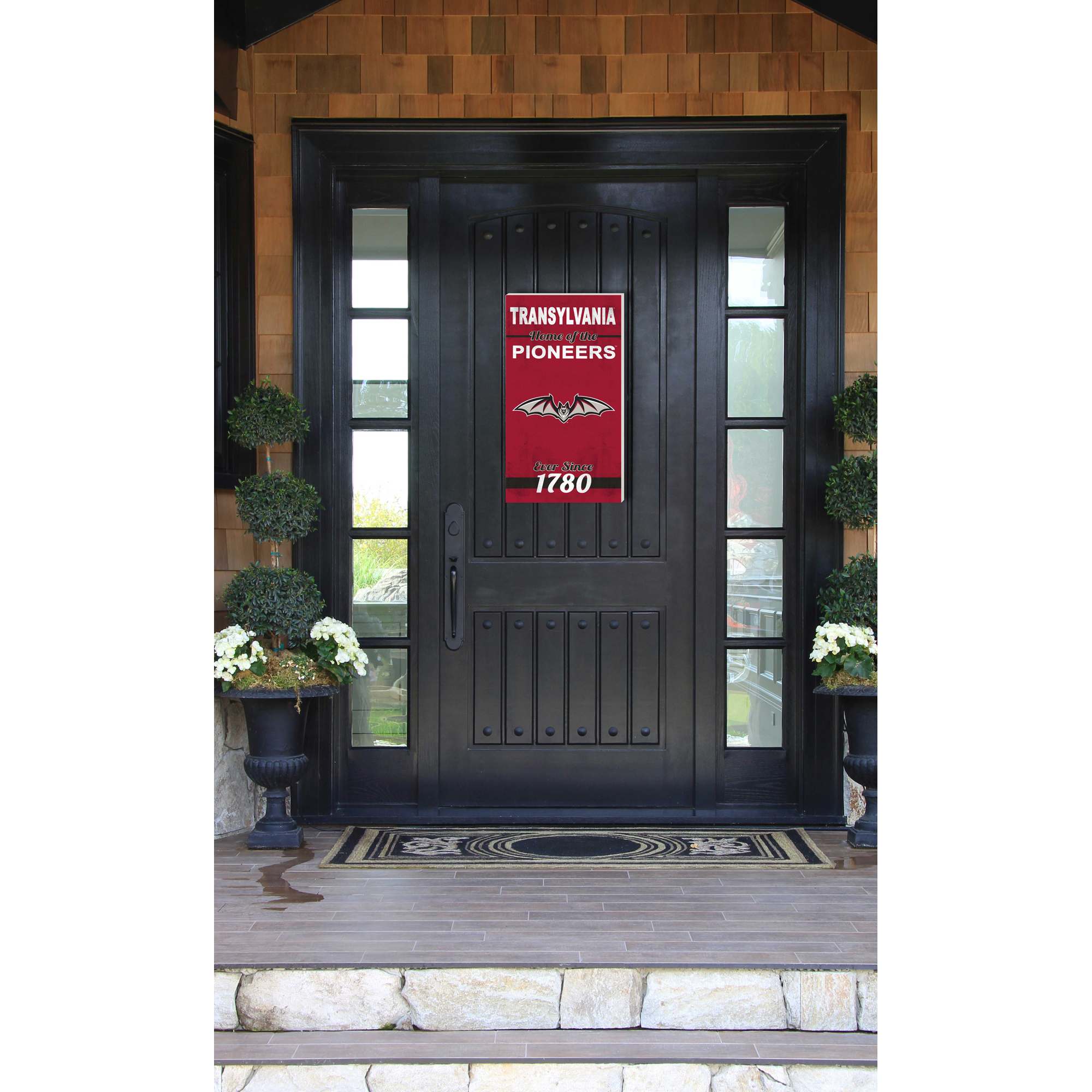 Transylvania Pioneers 11'' x 20'' Indoor/Outdoor Home Sign - Image 3