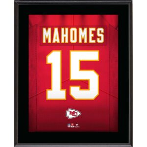 Patrick Mahomes Kansas City Chiefs 10.5" x 13" Jersey Number Sublimated Player Plaque