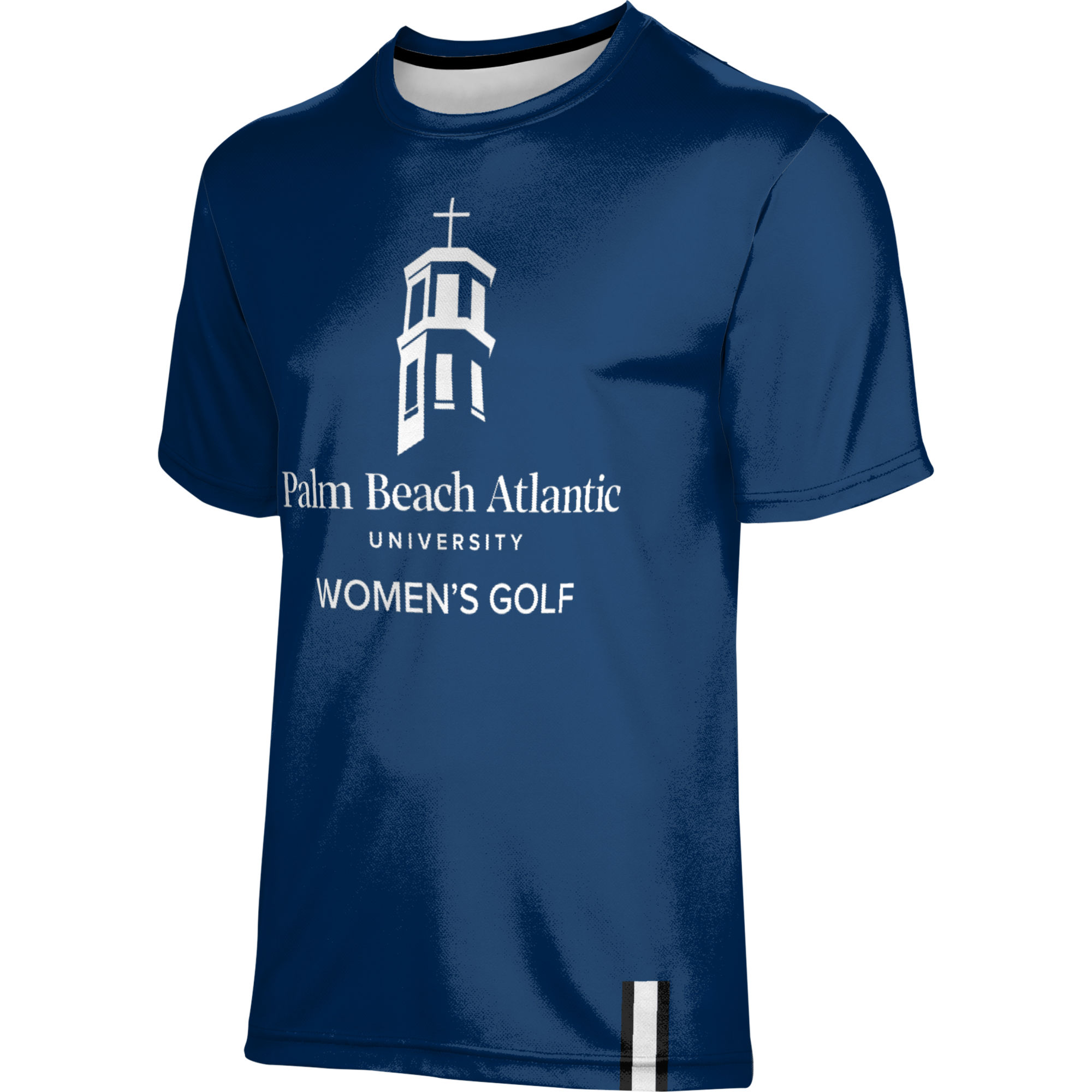 Men's ProSphere Navy Palm Beach Atlantic Sailfish Women's Golf T-Shirt - Image 6