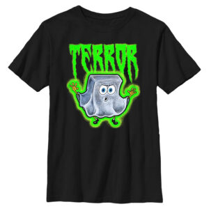 Youth Mad Engine  Black SpongeBob SquarePants T-Shirt