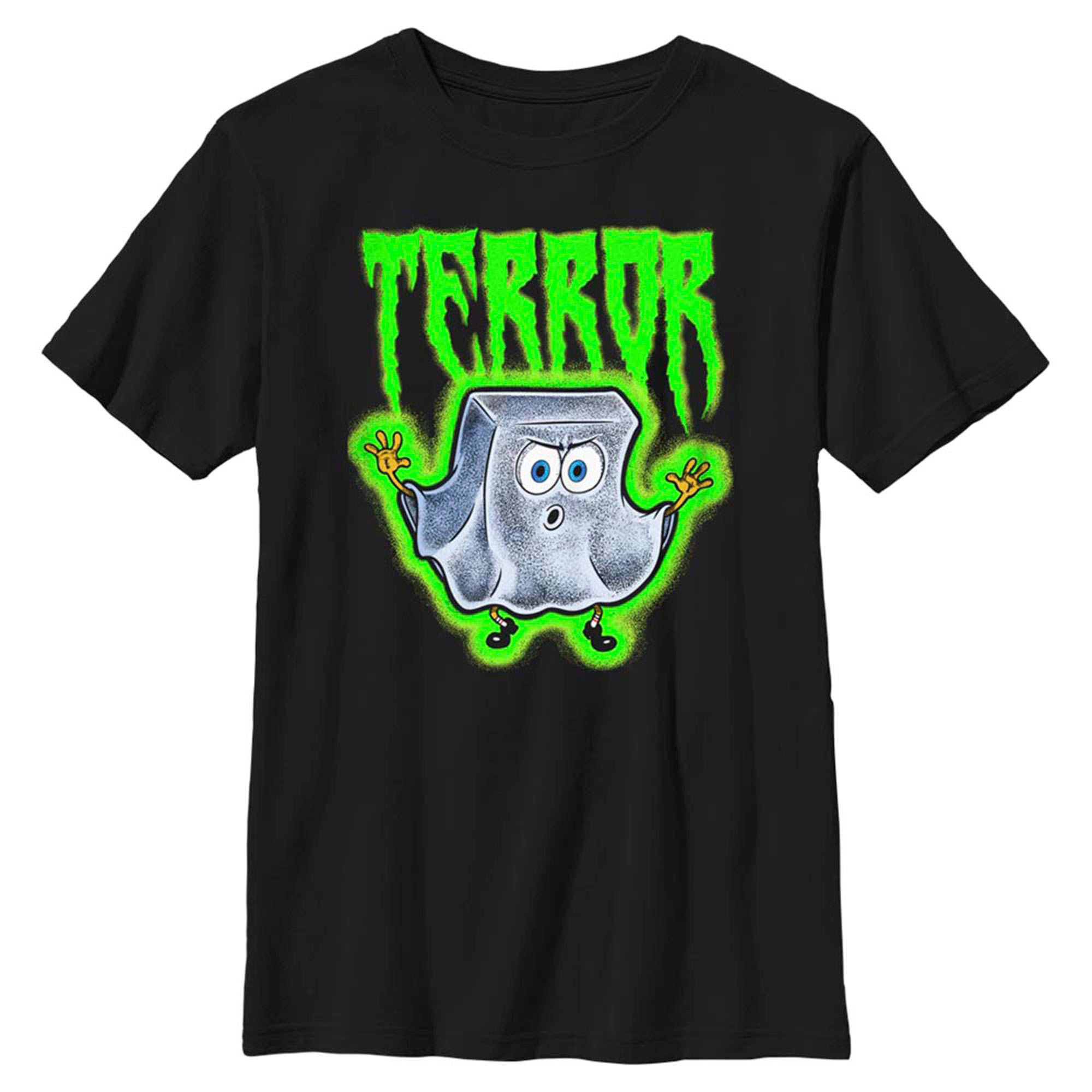 Youth Mad Engine Black SpongeBob SquarePants T-Shirt