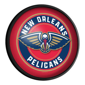 New Orleans Pelicans 18'' Round Slimline Illuminated Wall Sign