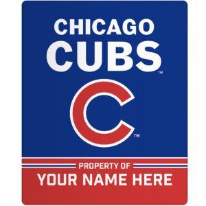 Chad & Jake  Chicago Cubs Personalized 8" x 10" Door Sign