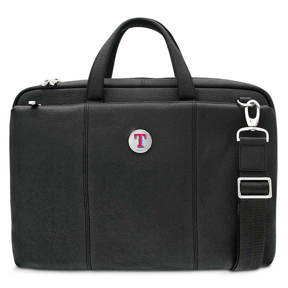 Texas Rangers Leather Briefcase