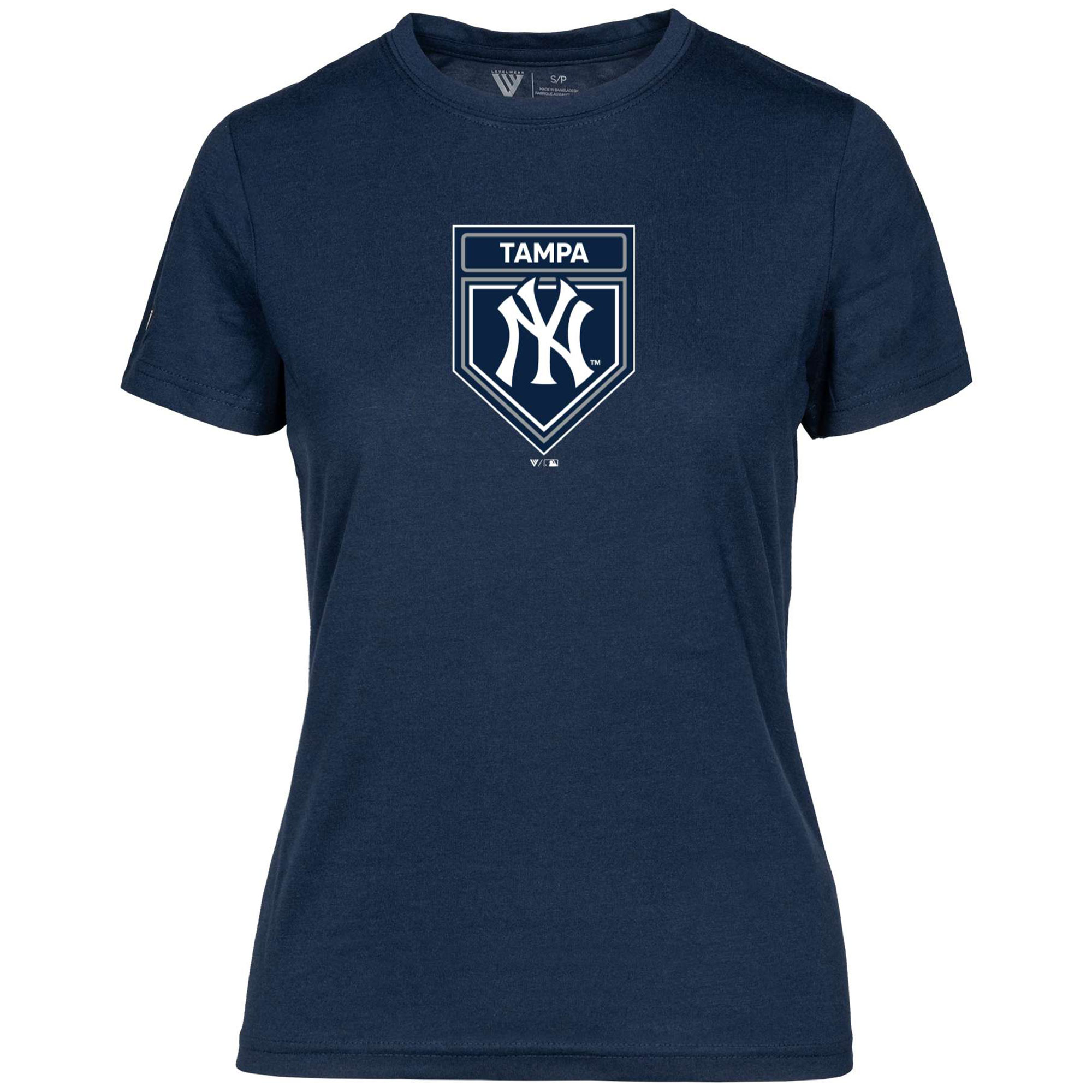Women's Levelwear Navy New York Yankees 2024 Spring Training Maddox T-Shirt