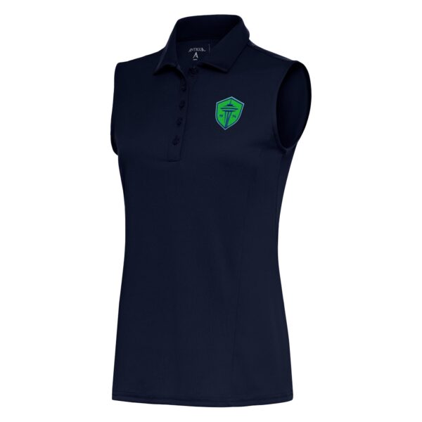 Women's Antigua Navy Seattle Sounders FC Tribute Sleeveless Polo