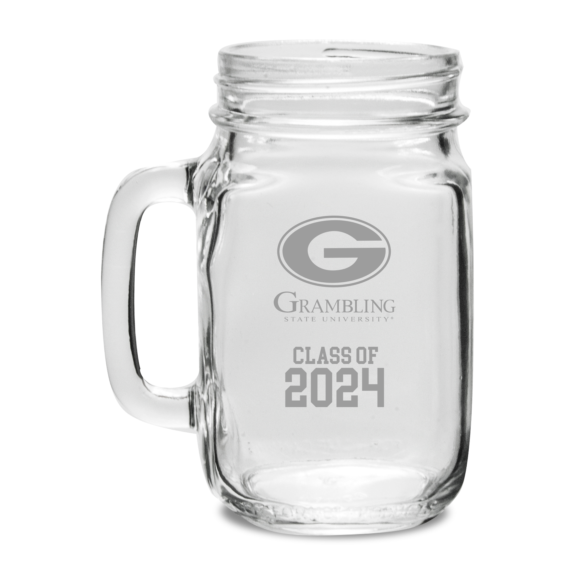 Grambling Tigers Class of 2024 16oz. Drinking Jar