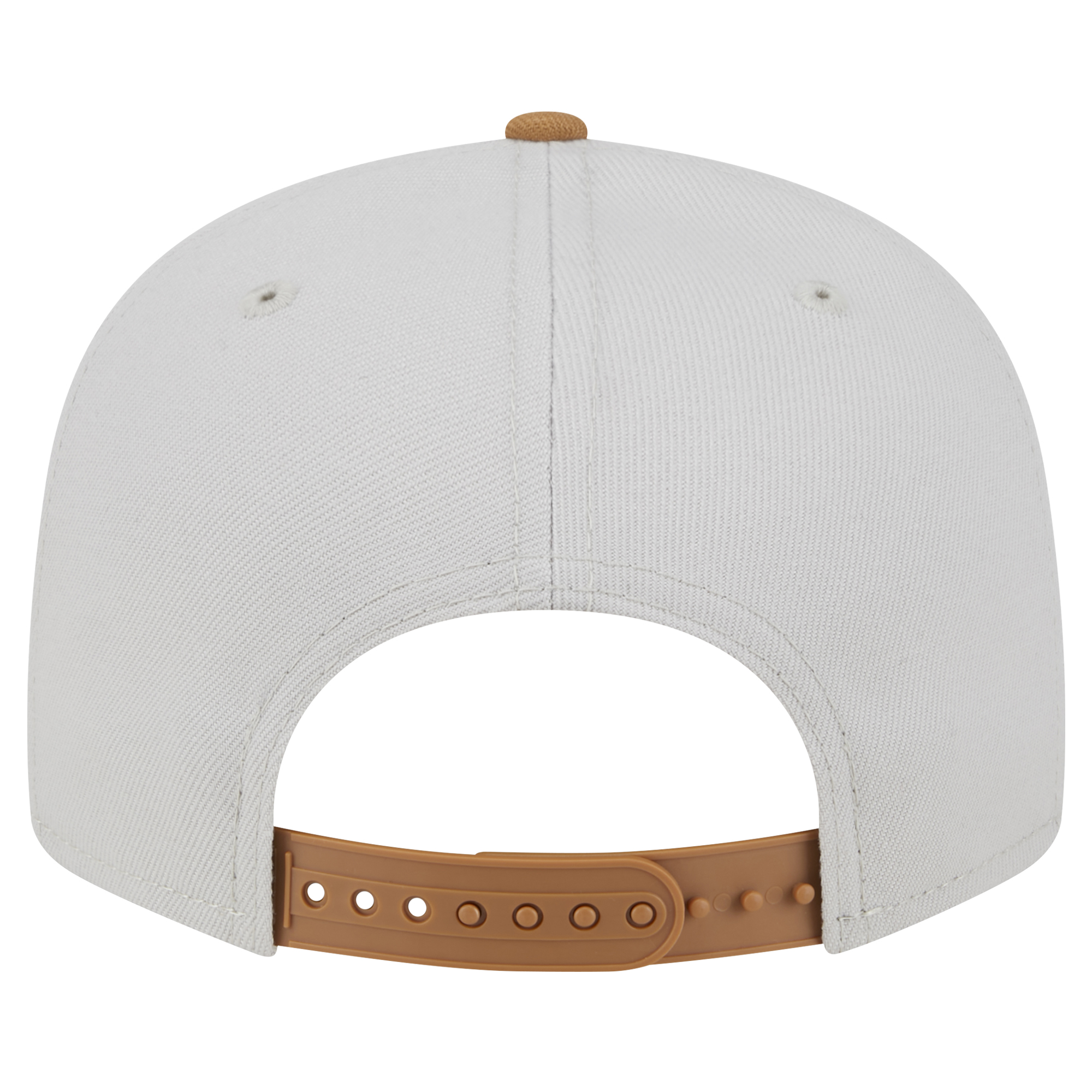 Men's New Era Cream/Tan Brooklyn Nets Color Pack 2-Tone 9FIFTY Snapback Hat - Image 5