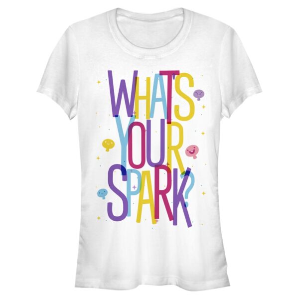 Women's Mad Engine White Soul Colorful Spark Graphic T-Shirt