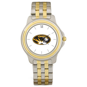 Men's Silver/Gold Missouri Tigers Two-Tone Wristwatch