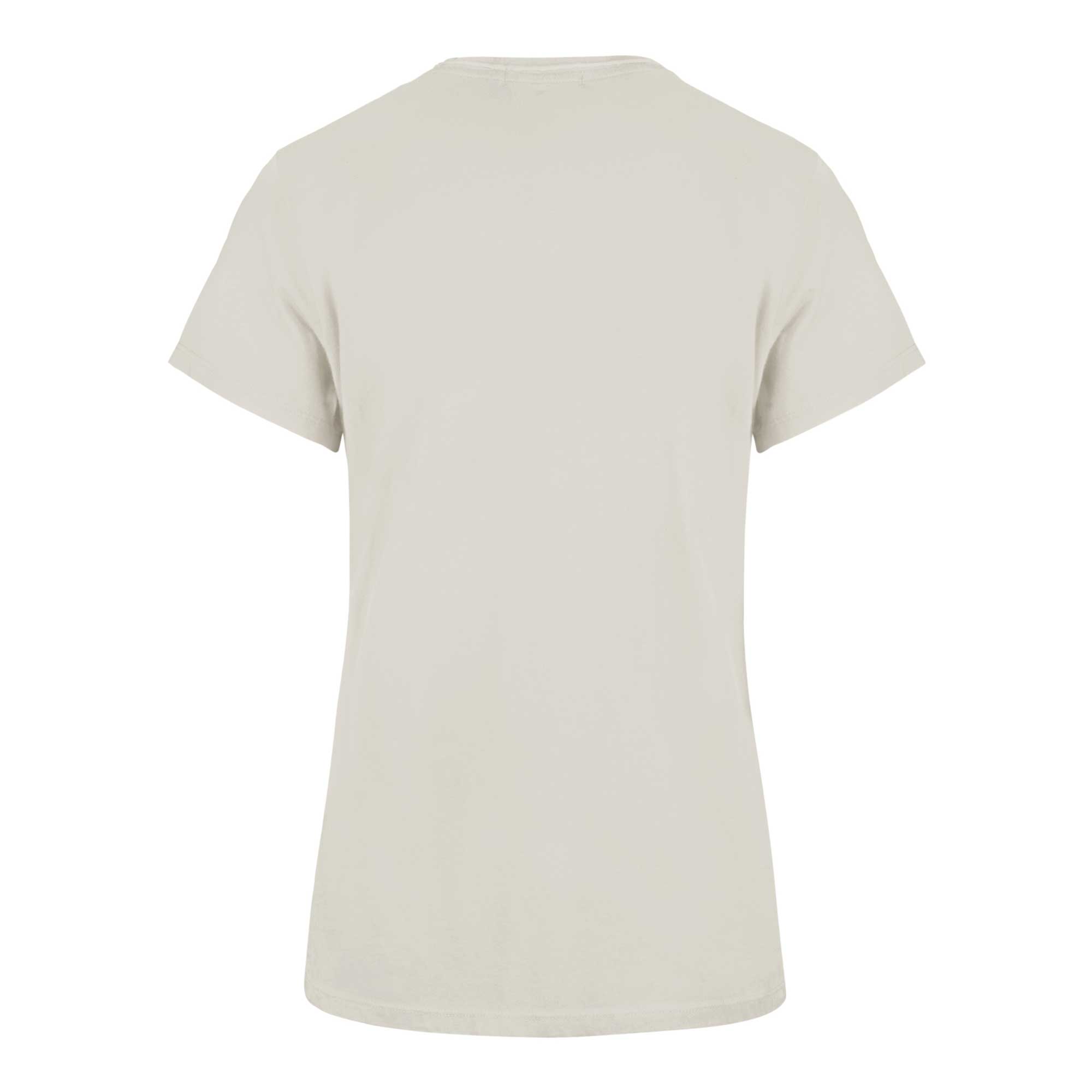 Women's '47 Cream Kansas City Chiefs Panthera Frankie T-Shirt - Image 7