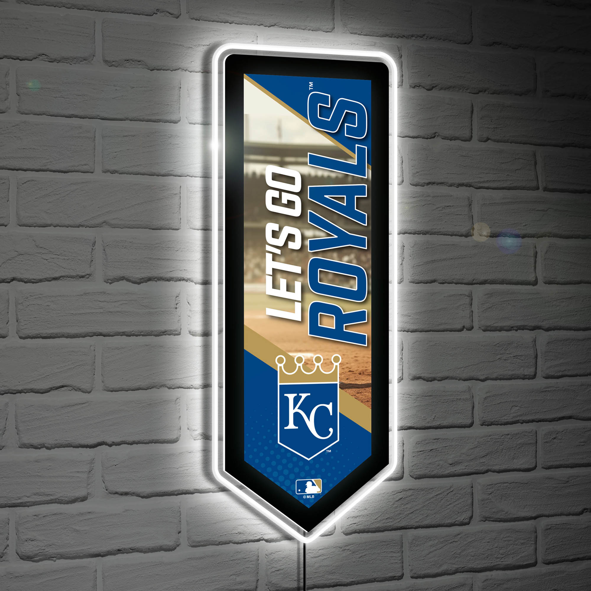 Kansas City Royals LED Wall Pennant