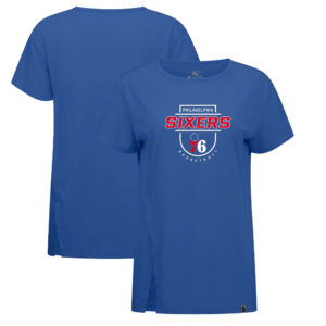 Women's Levelwear Royal Philadelphia 76ers Influx In The Key T-Shirt