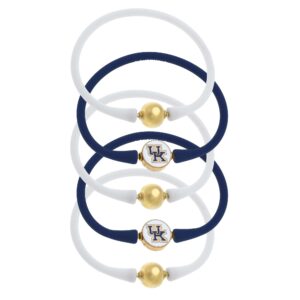 Women's Kentucky Wildcats Five-Pack Enamel Silicone Bali Bracelets