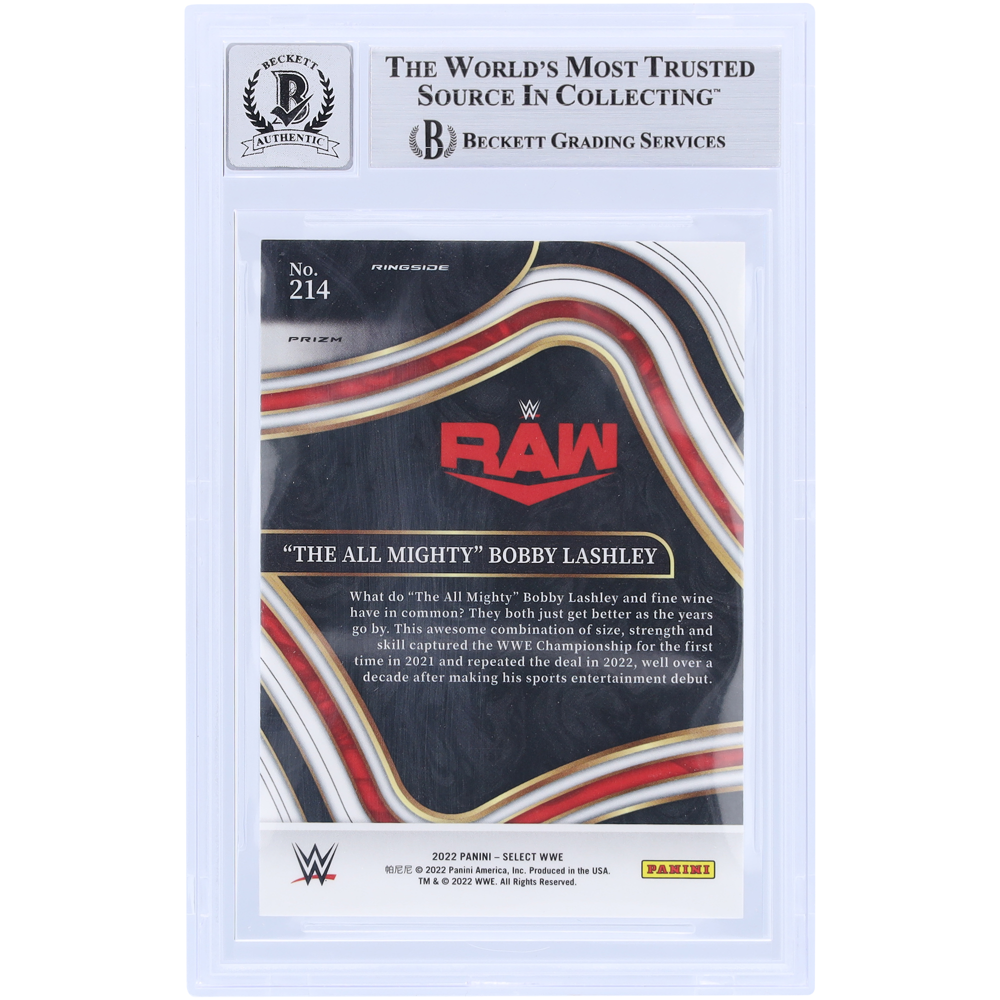 Evan Mobley Cleveland Cavaliers Autographed 2021-22 Panini Donruss Optic Rated Rookie #175 Beckett Fanatics Witnessed Authenticated Rookie Card - Image 3