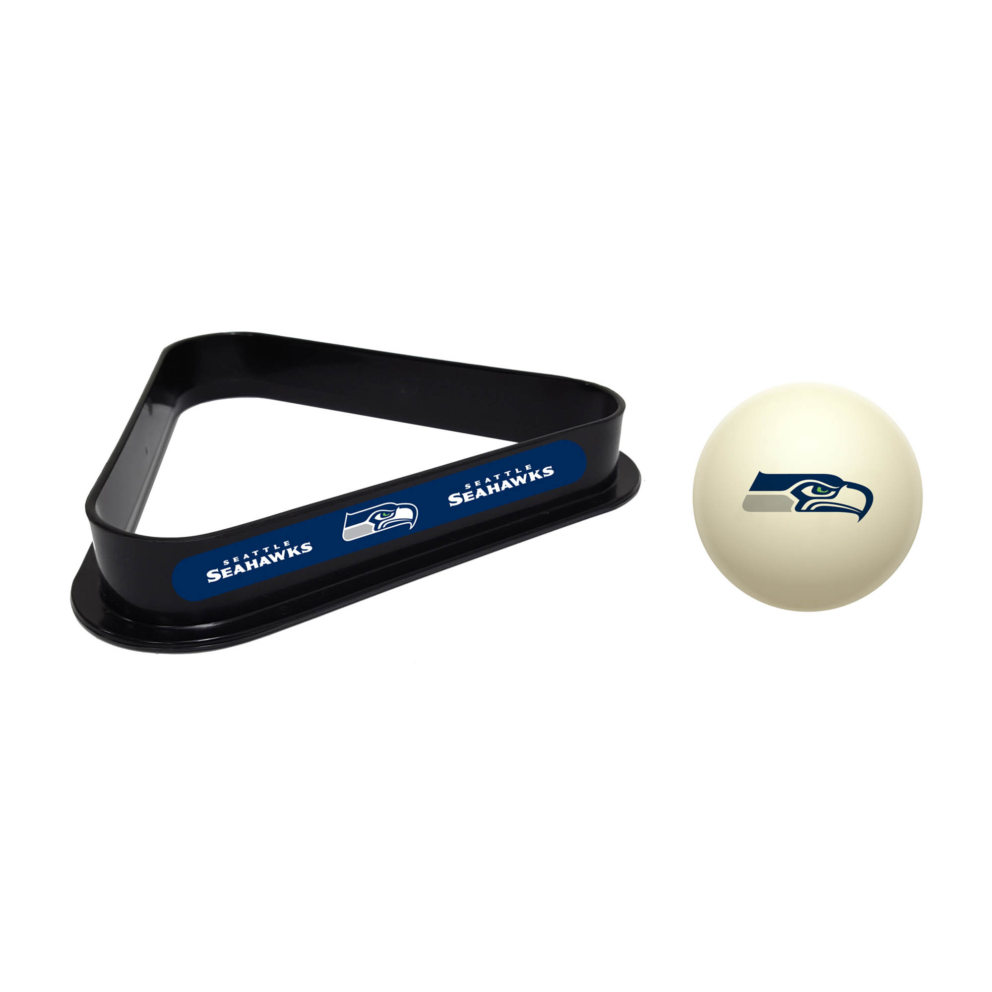 Imperial Seattle Seahawks Cue Ball & Rack Set - Image 2