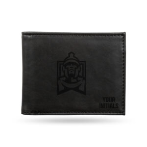 Black East Stroudsburg Warriors Personalized Billfold Wallet