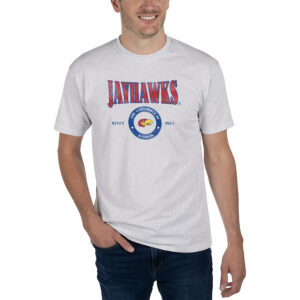 Unisex Uscape Apparel Gray Kansas Jayhawks Renew T-Shirt