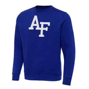 Men's Antigua Royal Air Force Falcons Big & Tall Victory Crew Neck Pullover Sweatshirt