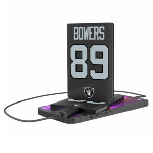 Keyscaper Brock Bowers Las Vegas Raiders Credit Card Powerbank