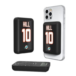 Keyscaper Tyreek Hill Miami Dolphins 5000mAh Wireless Magnetic Power Bank