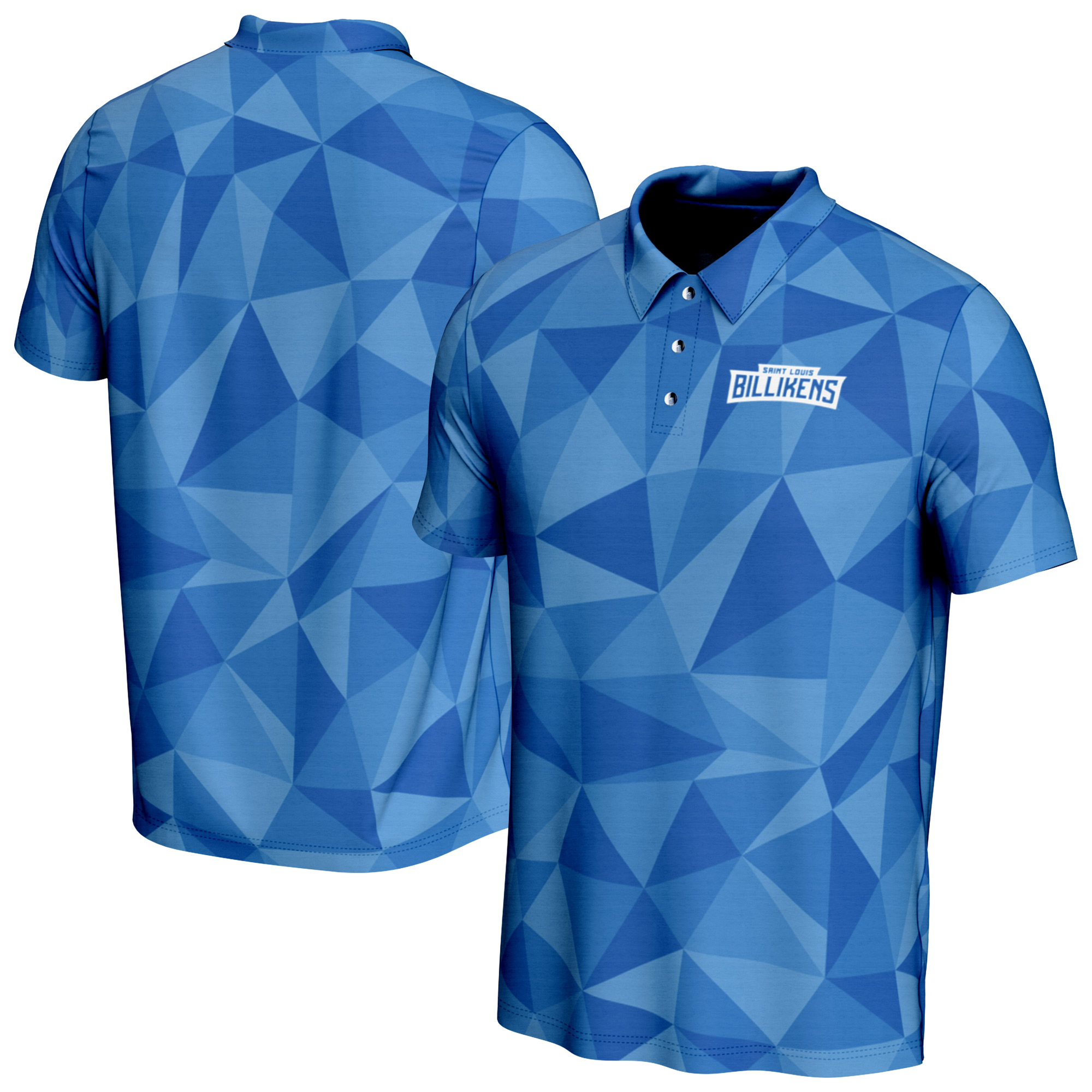 Men's ProSphere Blue Saint Louis Billikens Maya 2.0 Polo