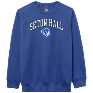 Men's League Collegiate Wear  Royal Seton Hall Pirates Essentials 2.0 Pullover Crewneck