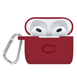 Montreal Canadiens Debossed Silicone AirPods 3 Case Cover