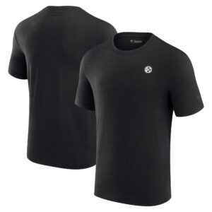 Men's Fanatics Black Pittsburgh Steelers Modal Short Sleeve T-Shirt