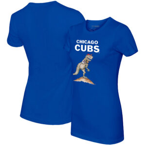Women's Tiny Turnip  Royal Chicago Cubs TT Rex T-Shirt