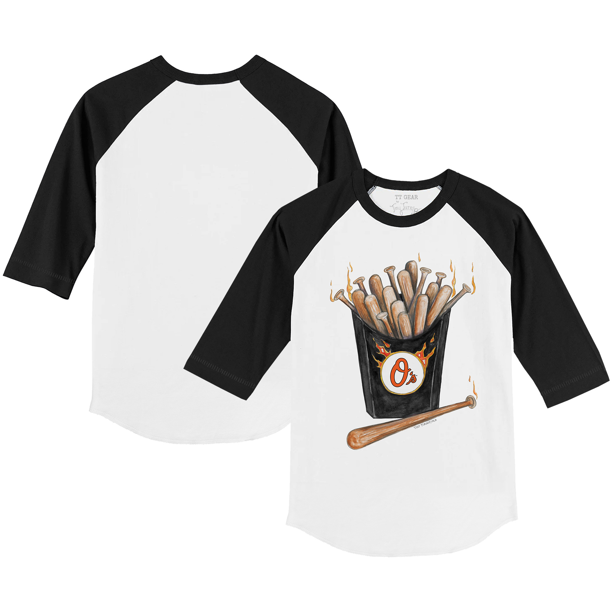 Girls Youth Tiny Turnip Royal Toronto Blue Jays Angel Wings Fringe T-Shirt - Image 2