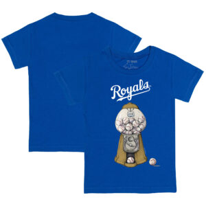 Toddler Tiny Turnip Royal Kansas City Royals Gumball Machine T-Shirt