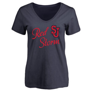 Women's Navy St. John's Red Storm Dora T-Shirt