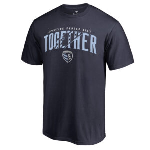 Men's Navy Sporting Kansas City Together T-Shirt