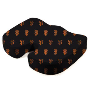Black San Francisco Giants Memory Foam Seat Cushion