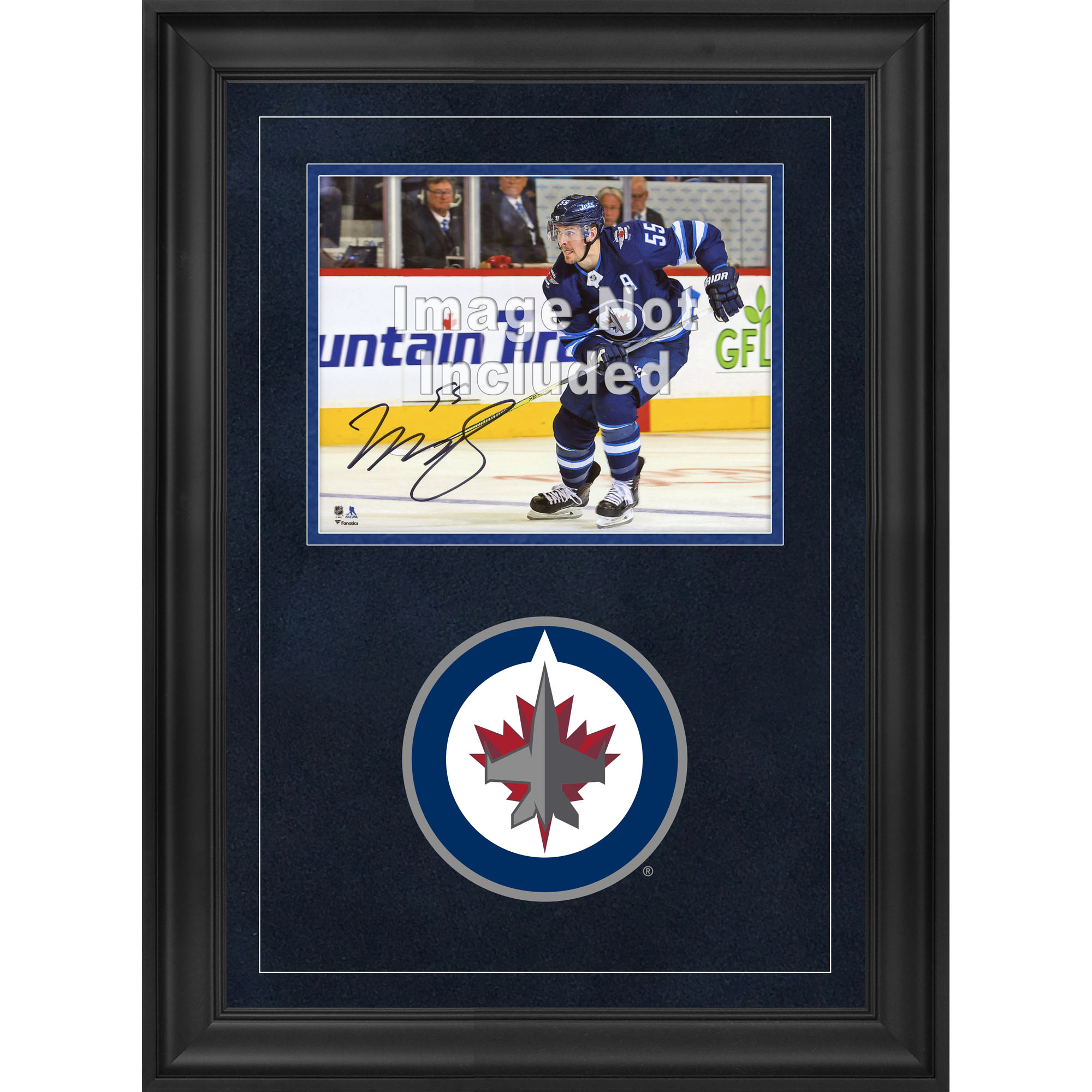 Winnipeg Jets 8'' x 10'' Deluxe Horizontal Photograph Frame with Team Logo