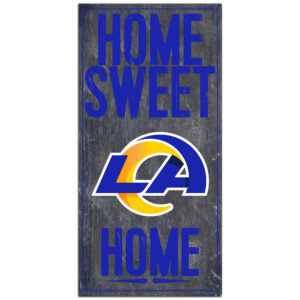 Los Angeles Rams 6'' x 12'' Home Sweet Home Sign