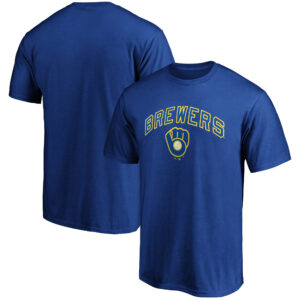 Men's Fanatics Royal Milwaukee Brewers Cooperstown Collection Team Wahconah T-Shirt