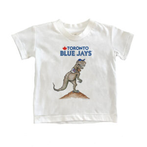 Youth Tiny Turnip White Toronto Blue Jays TT Rex T-Shirt