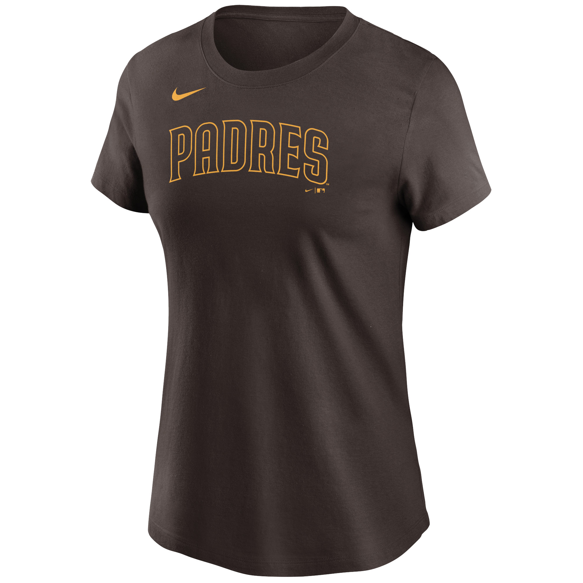 Women's Nike Fernando Tatis Jr. Brown San Diego Padres Name & Number T-Shirt - Image 6