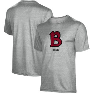 Men's Gray Benedictine Eagles Band Name Drop T-Shirt
