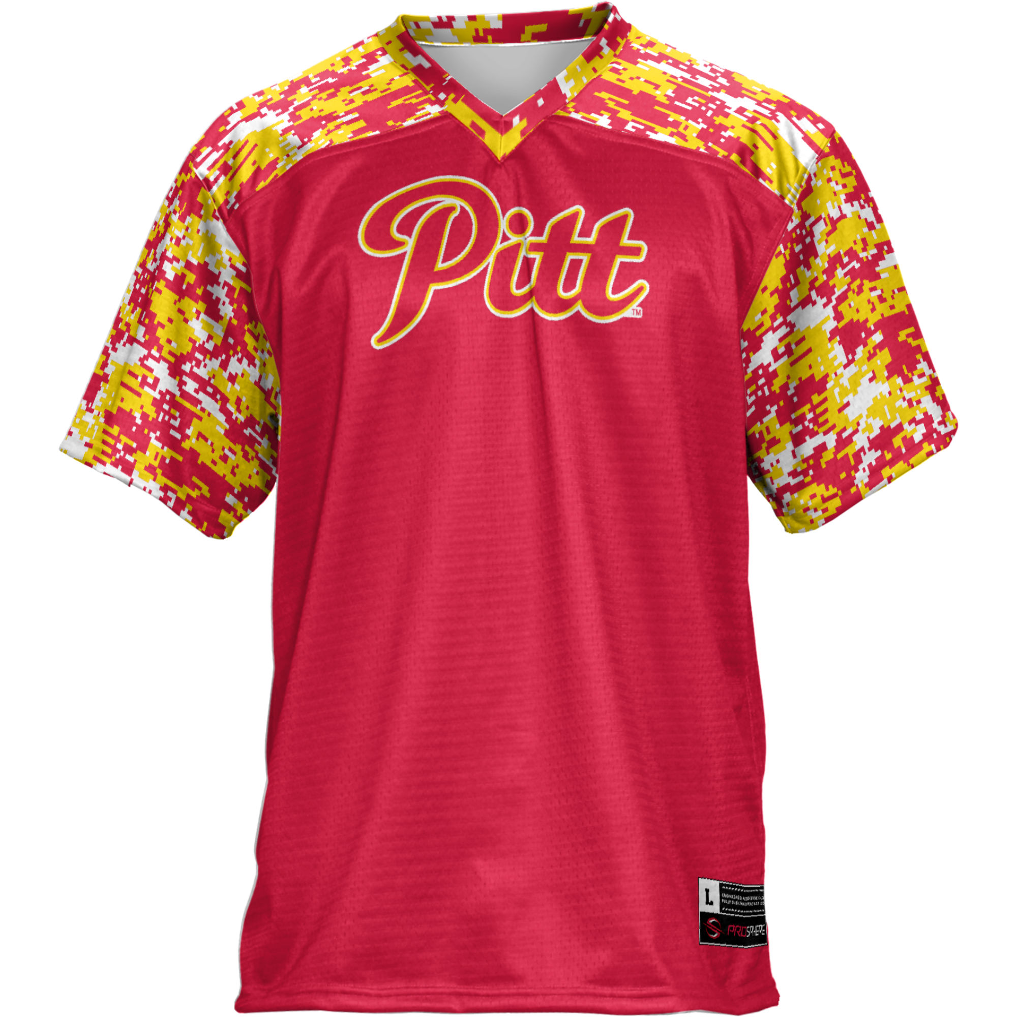 Men's GameDay Greats Crimson Pittsburg State Gorillas Football Jersey - Image 7